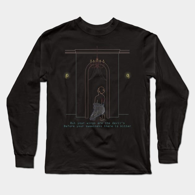 BTS V BLOOD SWEAT & TEARS Long Sleeve T-Shirt by moritajung